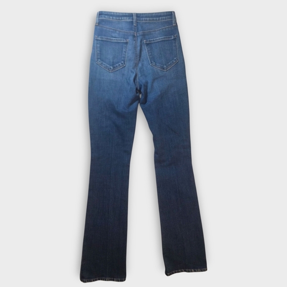 L'AGENCE Dark Blue Straight Jeans - Picture 3 of 10